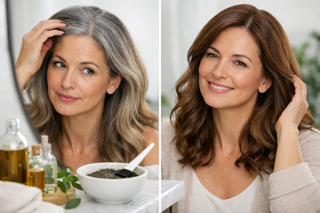 How to Cover Gray Hair Naturally, With Confidence