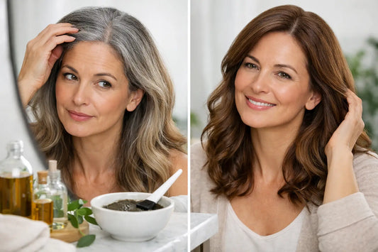 How to Cover Gray Hair Naturally, With Confidence