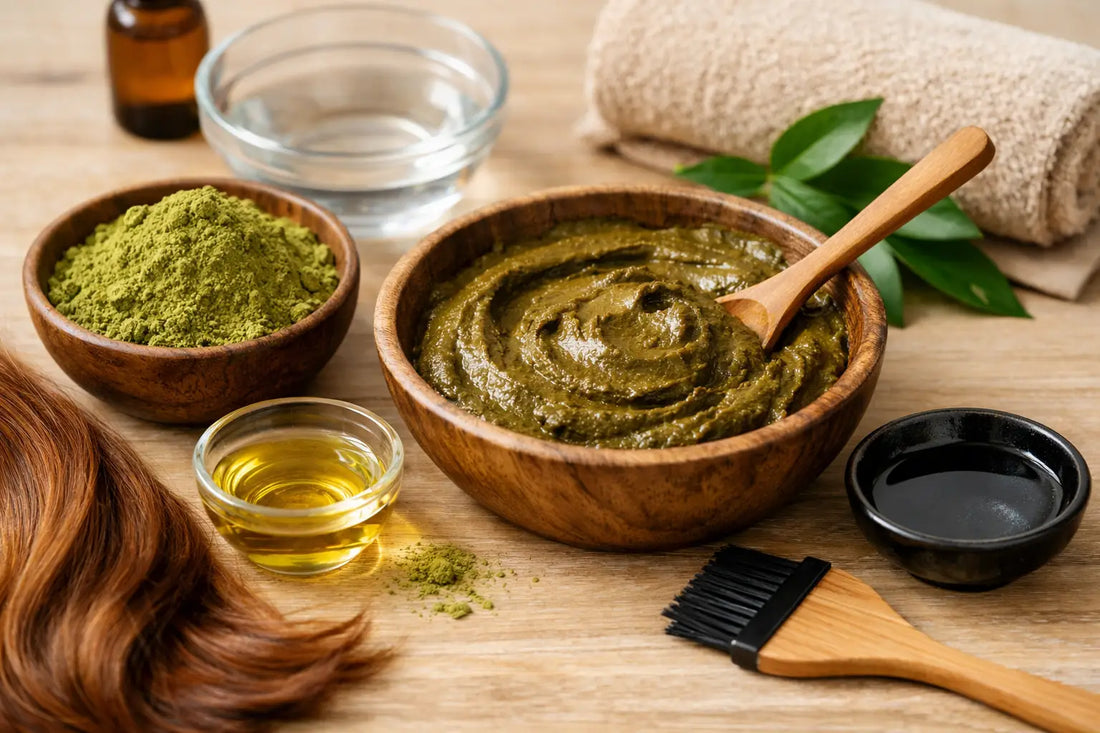 How to Mix Henna Powder for Hair at Home
