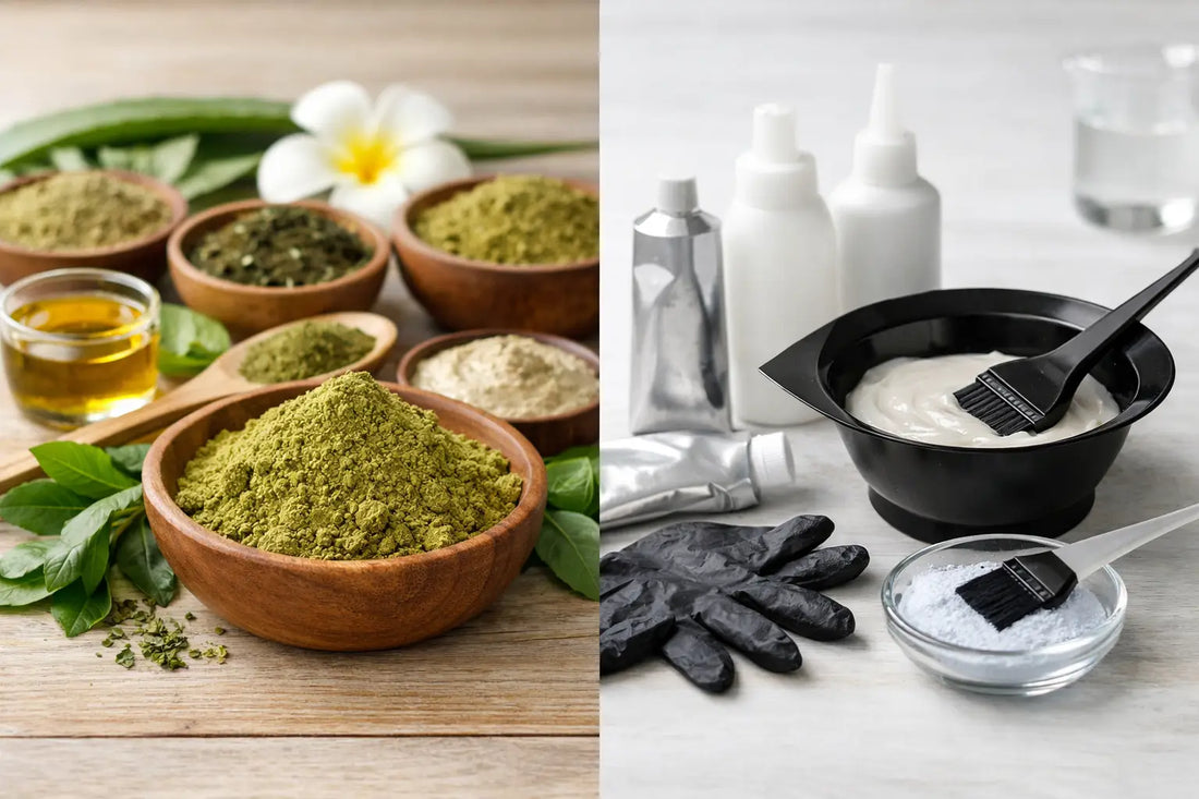 Botanical Hair Dye Versus Chemical Dye Compared