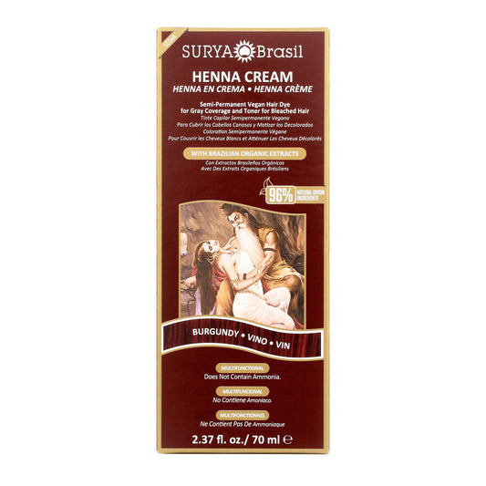 Henna Cream Burgundy