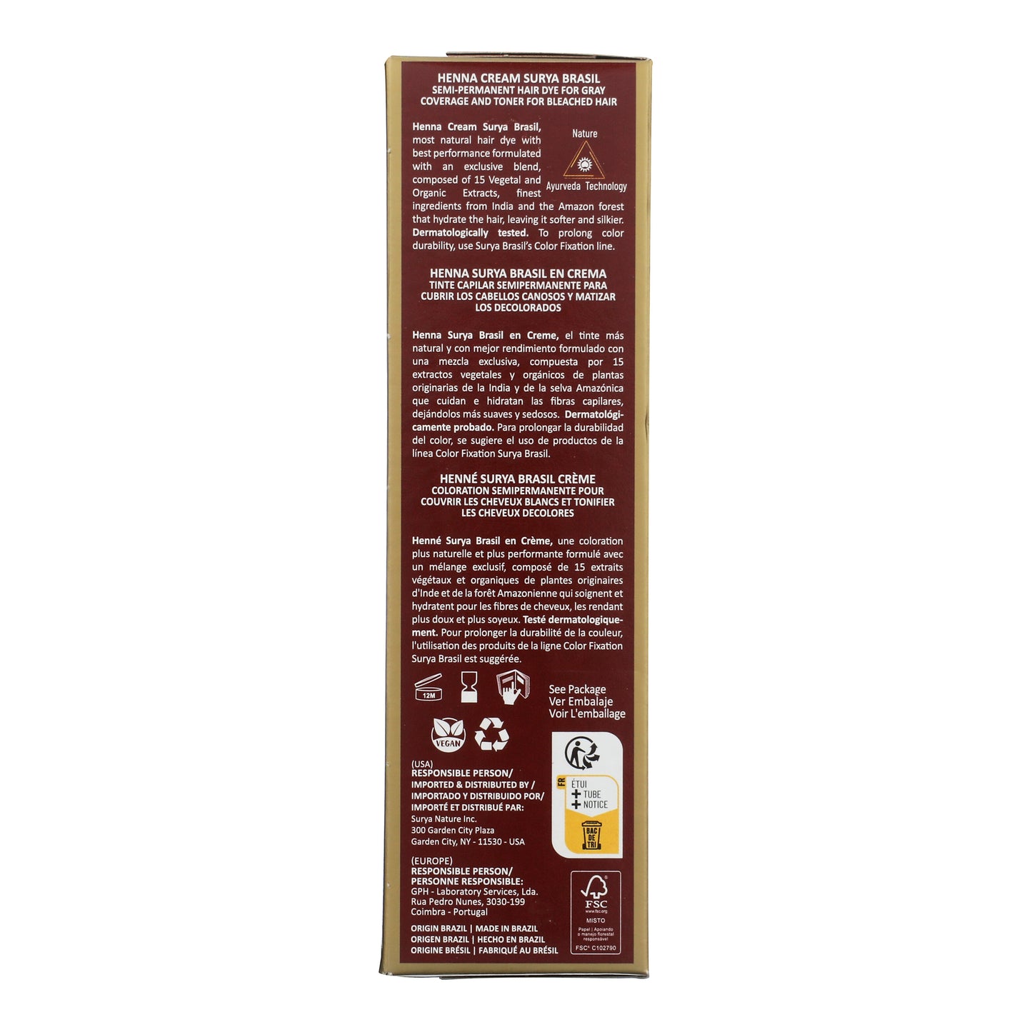 Henna Cream Dark Brown