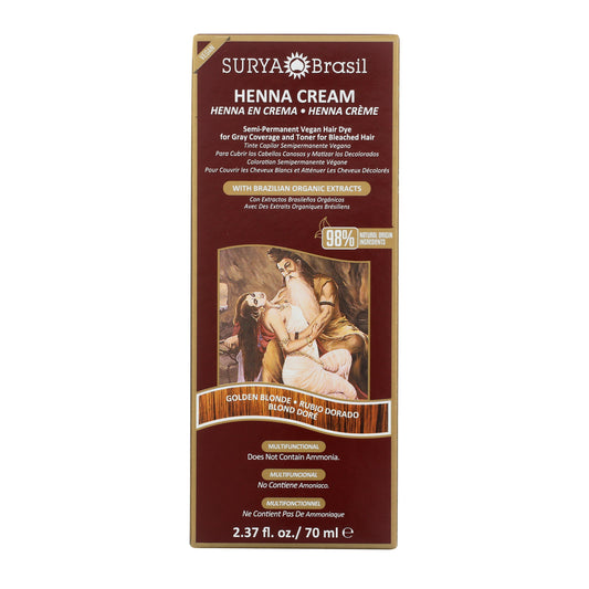 Henna Cream Golden Blonde