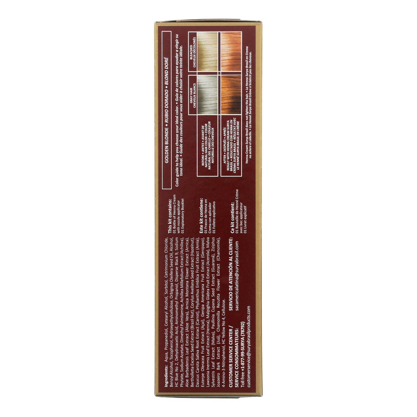 Henna Cream Golden Blonde