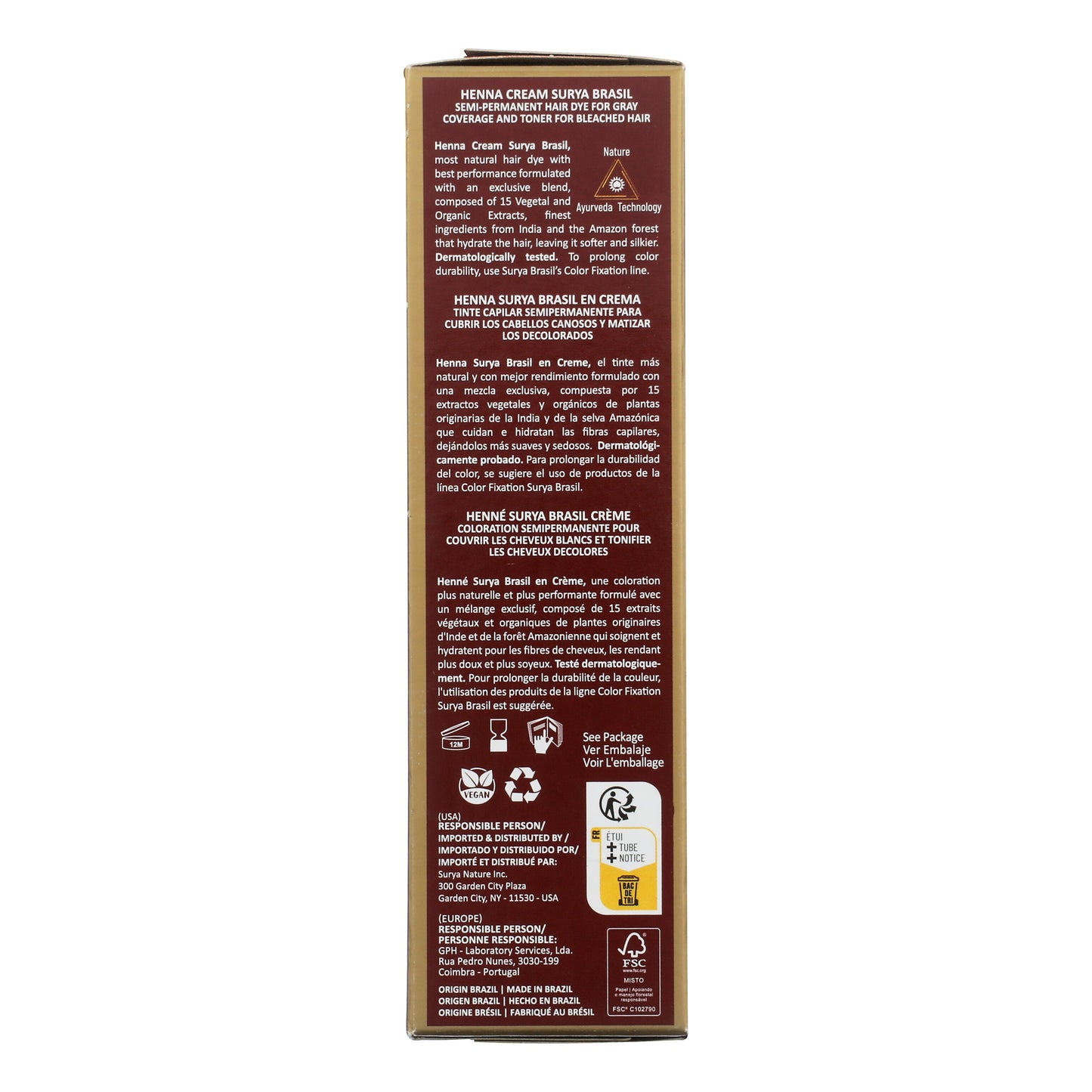 Henna Cream Golden Brown
