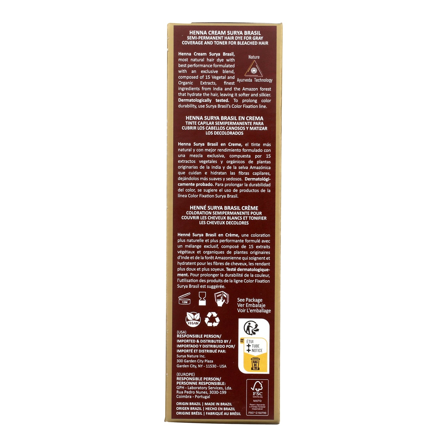 Henna Cream Marsala