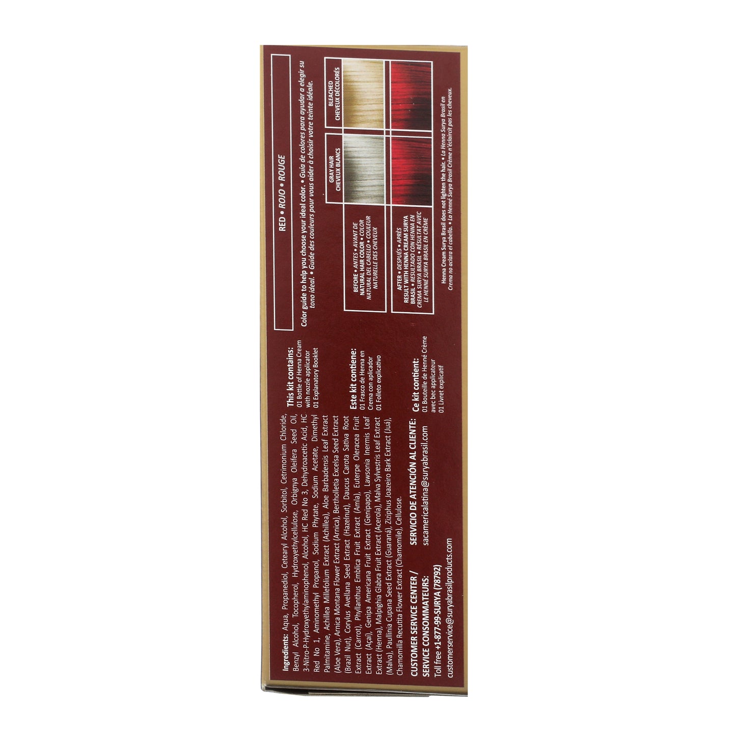 Henna Cream Red