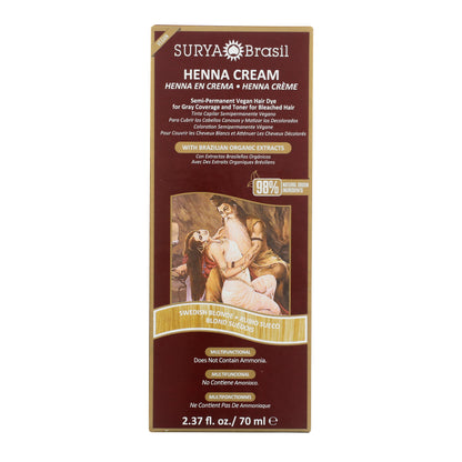 Henna Cream Swedish Blonde