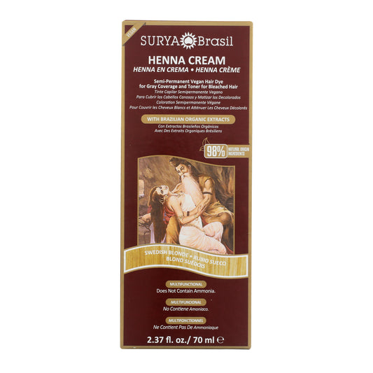 Henna Cream Swedish Blonde