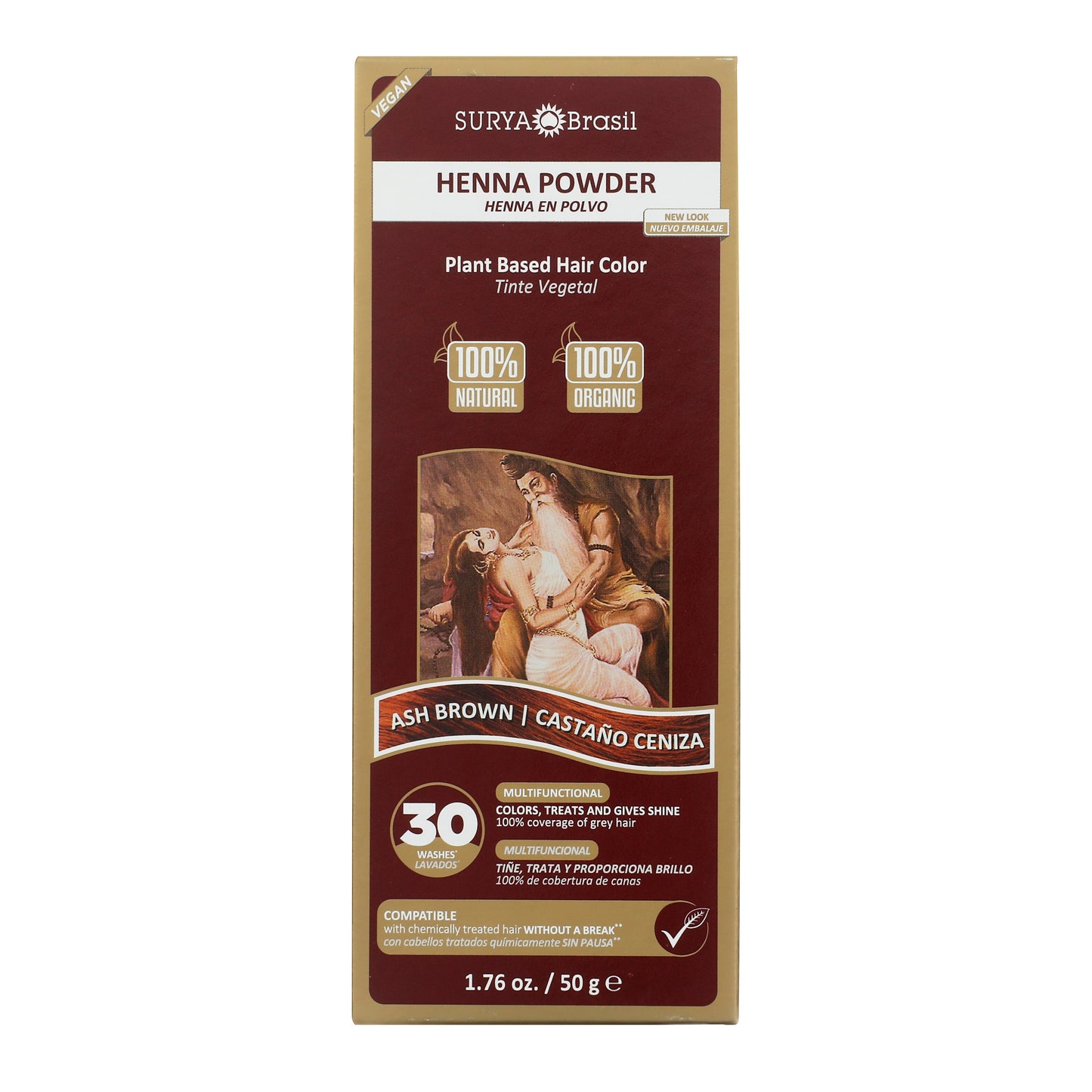 Henna Powder Ash Brown