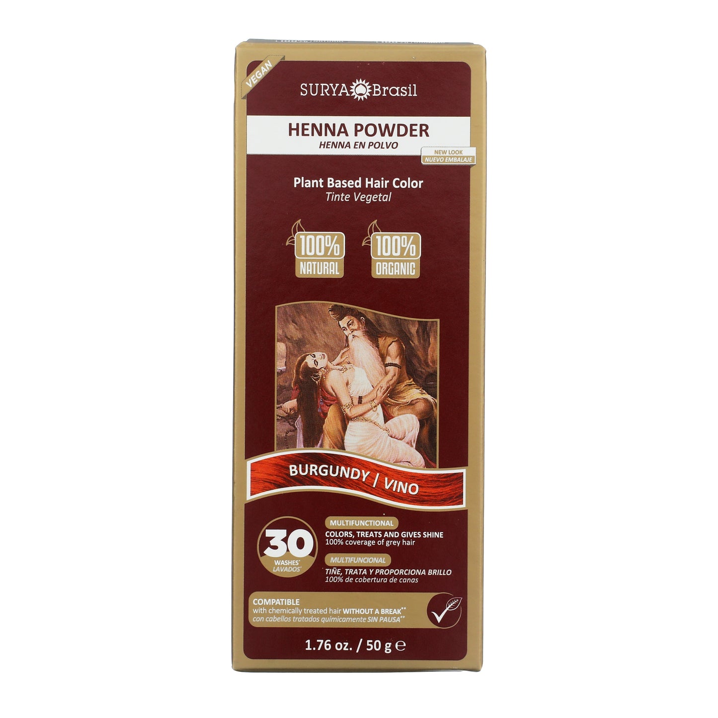 Henna Powder Burgundy
