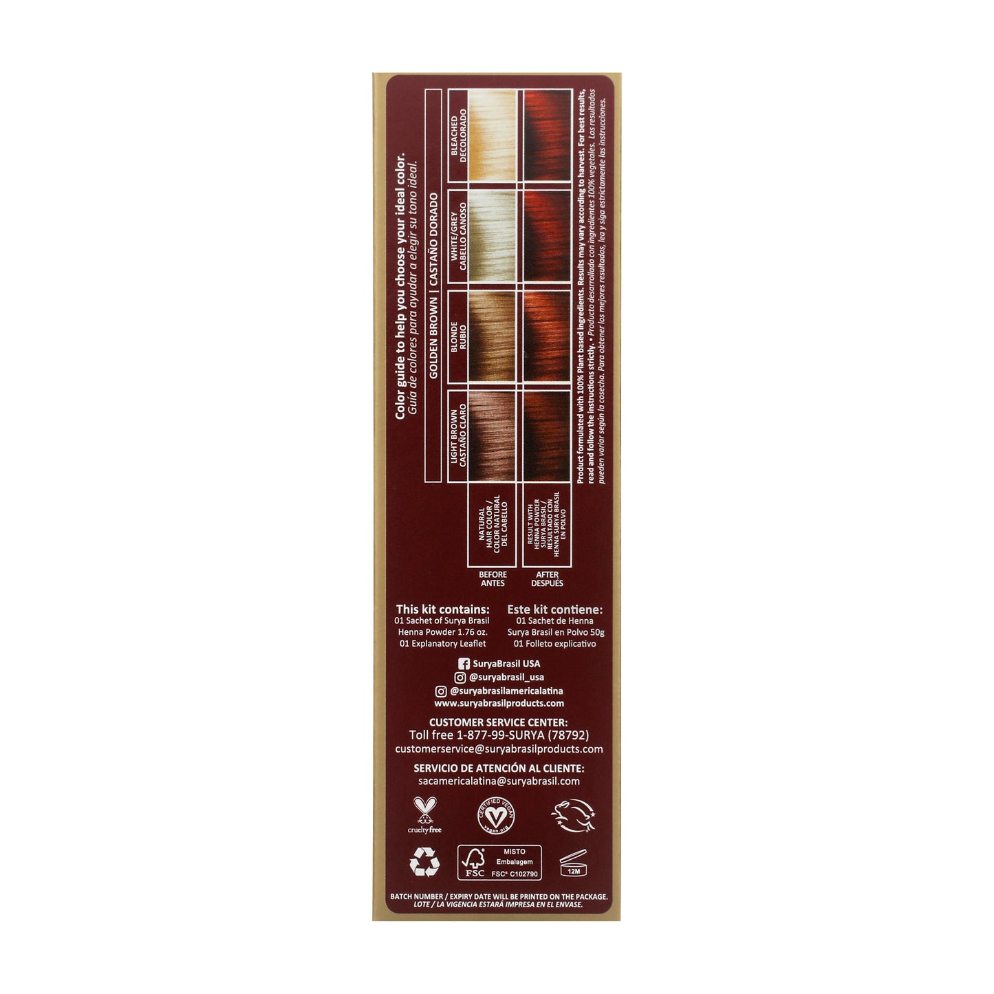 Henna Powder Golden Brown